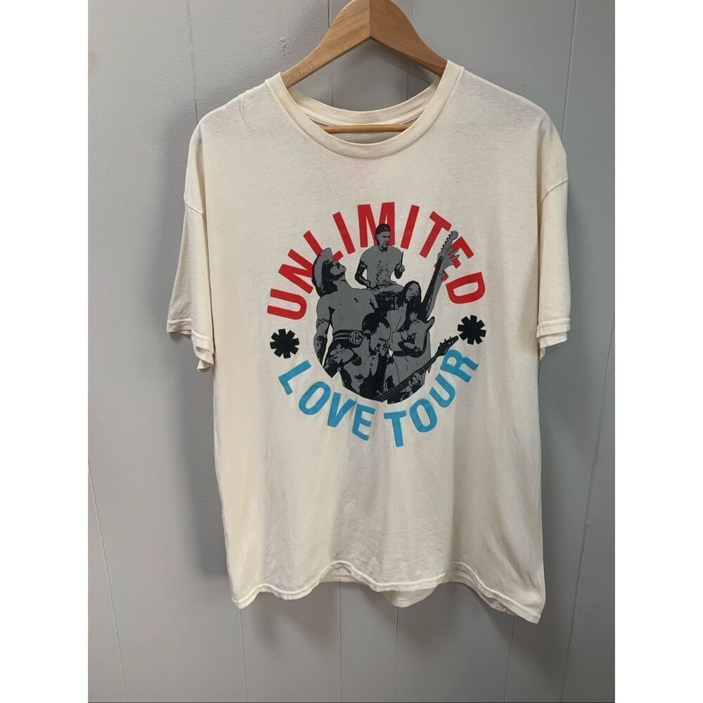 Red Hot Chili Peppers Unlimited Love Tour Tee Large
